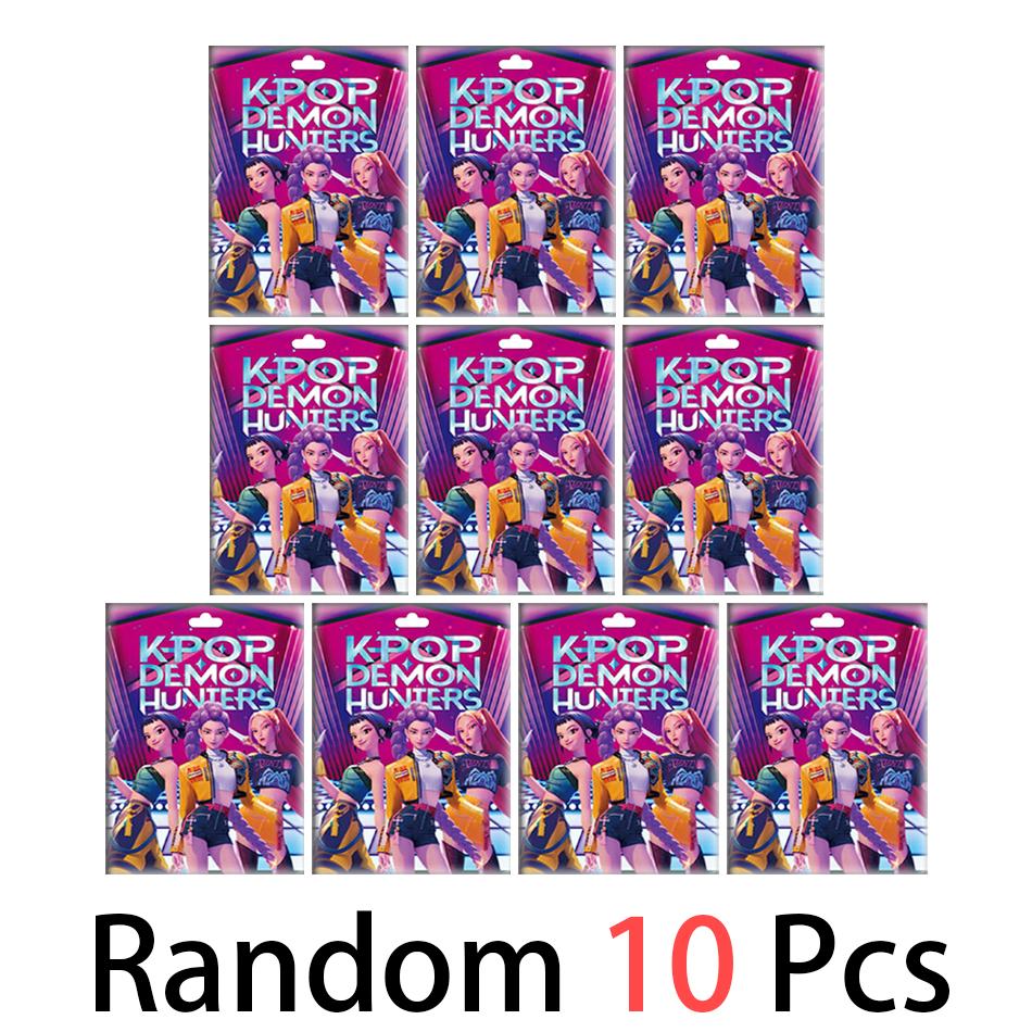 Kpop Dämonenjagd Box Serie 24 Stück Figurenmodell Spielzeug Cartoon Gaming Zubehör Schreibtischdekoration Halloween/Weihnachten für Kinder GeschenkK