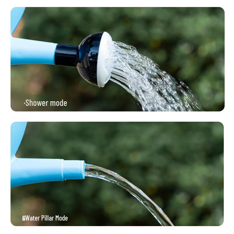 Children's Parent-Child Dual-Use Watering Can, Long Spout, Thick Plastic for Household Plant Care
