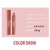 TEAYASON Nude Velvet Matte Lipstick Long Lasting Moisturizing Lip Crayon High Pigment Rotate Lipsticks Pen Woman Cosmetics