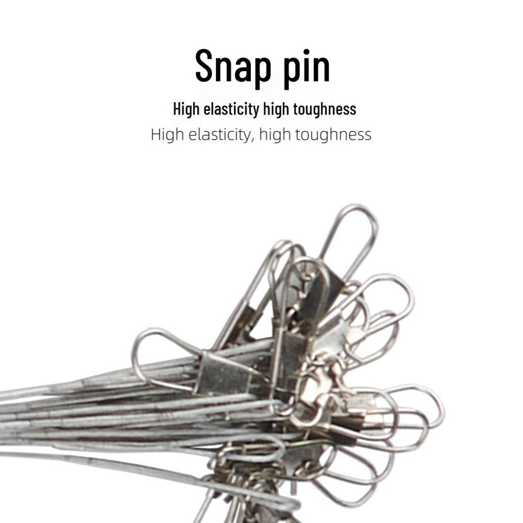 Bettbeständig Stålwire Ledare för Betesfiskeutrustning Tillbehör