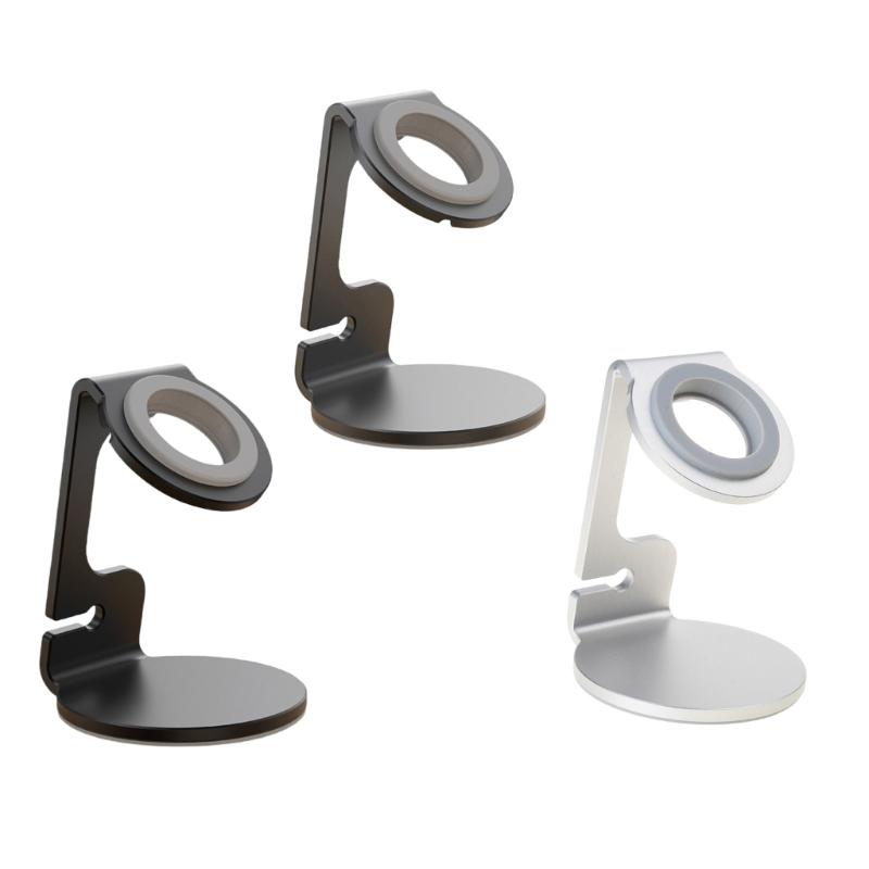 Metal Desk Holder for Wireless Charger Watch Aluminum Stand Bracket Charger Dock Cradle Replacement Accessories