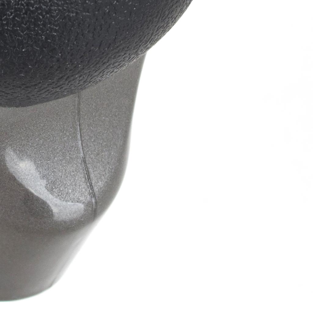 Honda Civic VIII 2005- GRAY-BLACK 5 SPEED Shift Knob SILVER COVER