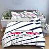 RB Leipzig Logo Bedding Set Bedding Duvet Cover Set Duvet Cover Pillowcases Home Decor (1 * Duvet Cover 2 * Pillowcases, without duvet insert)