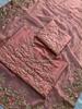 Saree Speciale da Matrimonio Premium in Chiffon Muschio NxC