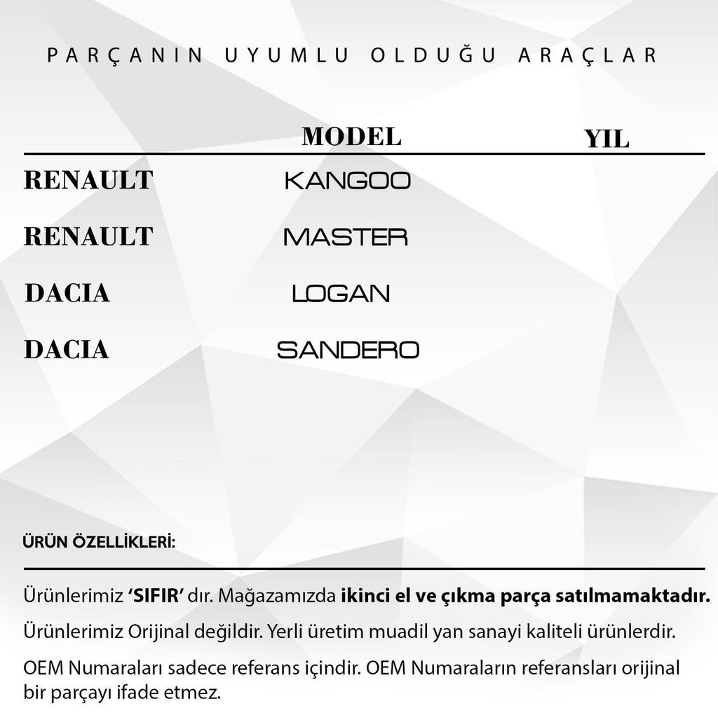 Roof Antenna Rod for Renault Megane, Clio, 19, Dacia Logan - 40 Cm