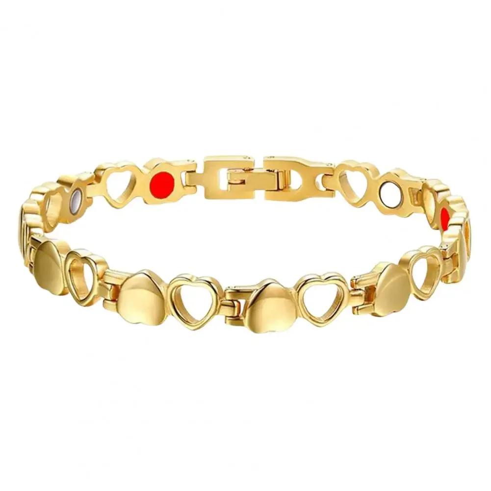 

Женский магнитный браслет в форме сердца для свиданий, модный браслет для здоровья и любви, креативный браслет для мужчин
