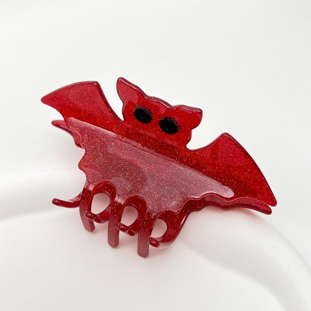 

Heart Halloween Hair Claw Skeleton Ghost Hair Clip Acrylic Pumpkin Hairpin Festival Accessories Style 12