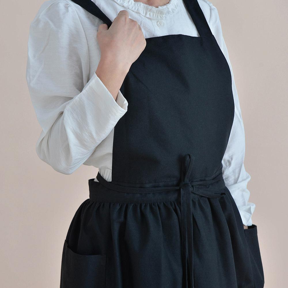 Waterproof Restaurant Stylish Design ApronFlorist Apron Cotton Gardening Coffee Shops Kitchen Apron for Baking Cooking  BBQ & Grill Cleaning