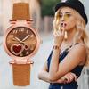 Leather Watch Women Quartz Watches Leather Strap Wristwatches Montre Femme