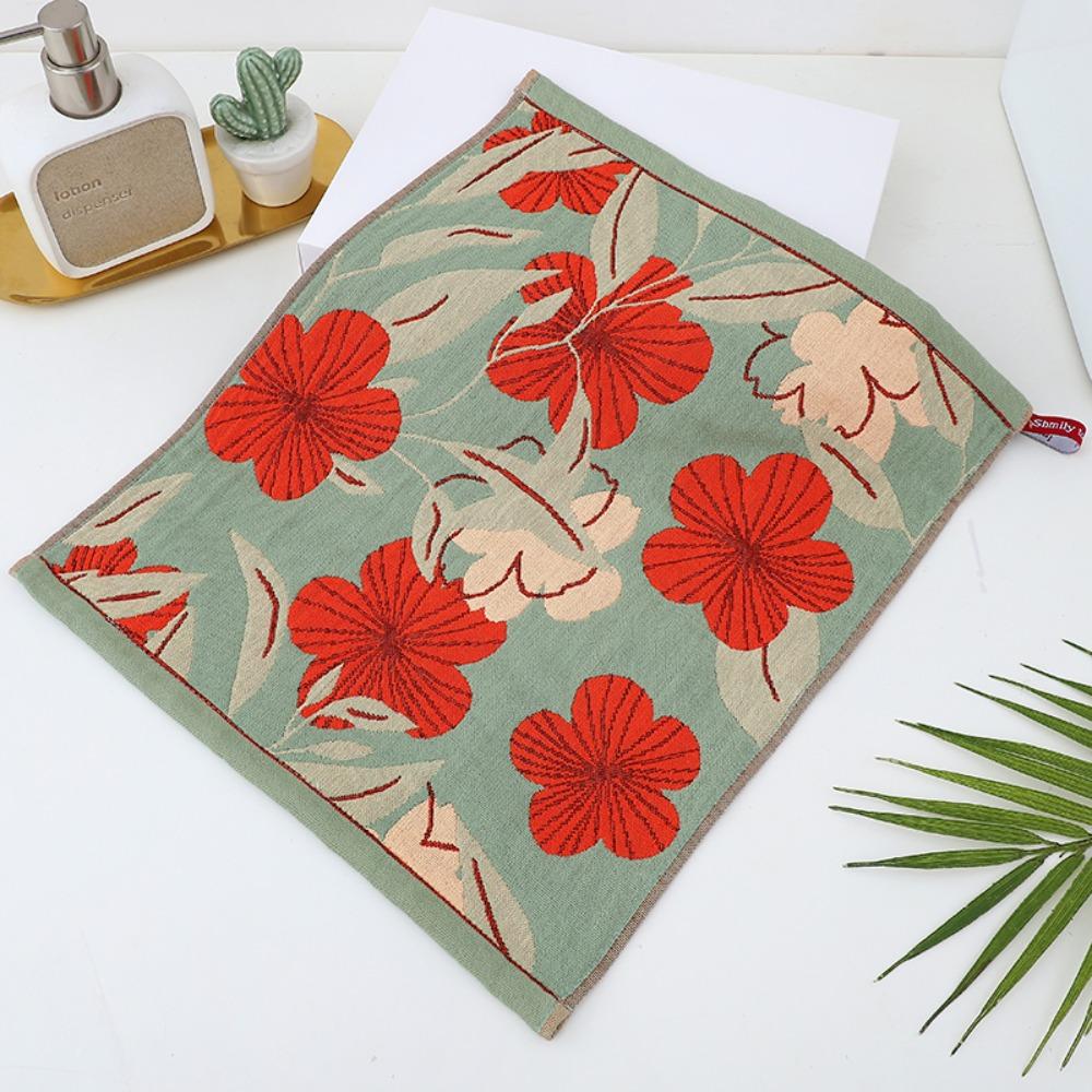 4 Layer Cotton Gauze Large Hand Towel Quick Dry Tea Towel Kitchen Towel  Home Restaurant