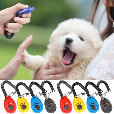 Hundetraining Clicker Haustier Katze Hund Click Trainer Verschiedene Stilhilfen Verstellbarer Handgelenkriemen Tonschlüssel Hunde Haustiere Zubehör