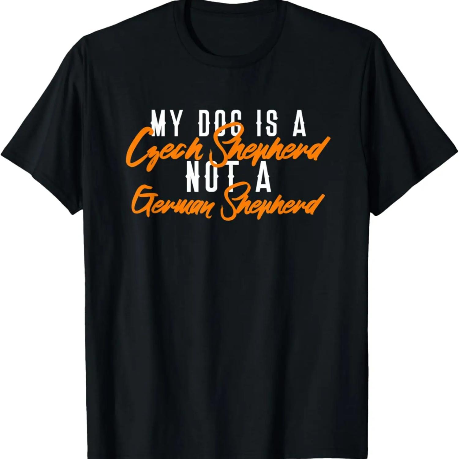Funny Bohemian Sheep Dog _ Czech Shepherd T-Shirt S чёрный