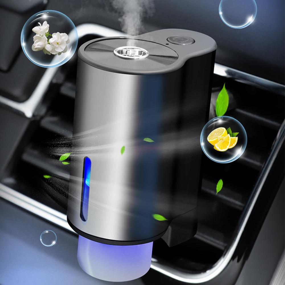 USB Business Style Car Smart Aromatherapy Machine Fresh Light Disinfection With Equipped Ultraviolet Deodorization And Frag J2I4