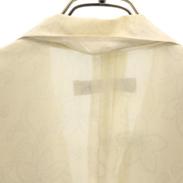 Emporio Armani Made In Italy Floral Tailored Jacket 38 Ivory System Women Used