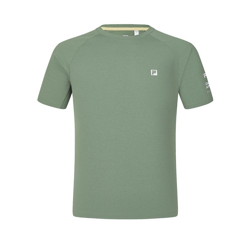 New FILA T Shirt Men's Alkaline Green A11M427115FGN