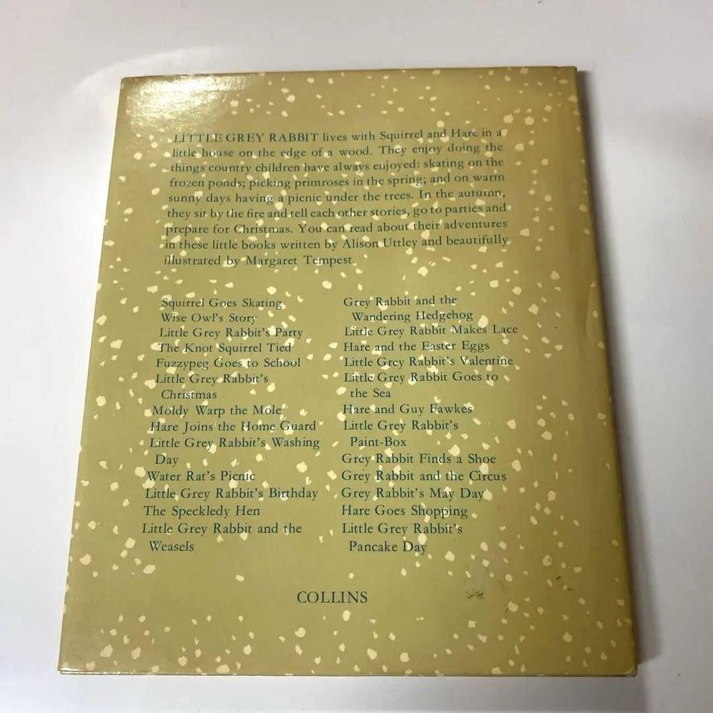 [USED] Rare Little Gray Rabbit British vintage Christmas story
