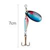 Metal Fishing Lure 9G  Bait High Quality Hard Baits Treble Hook Fishing Tackle For Pik