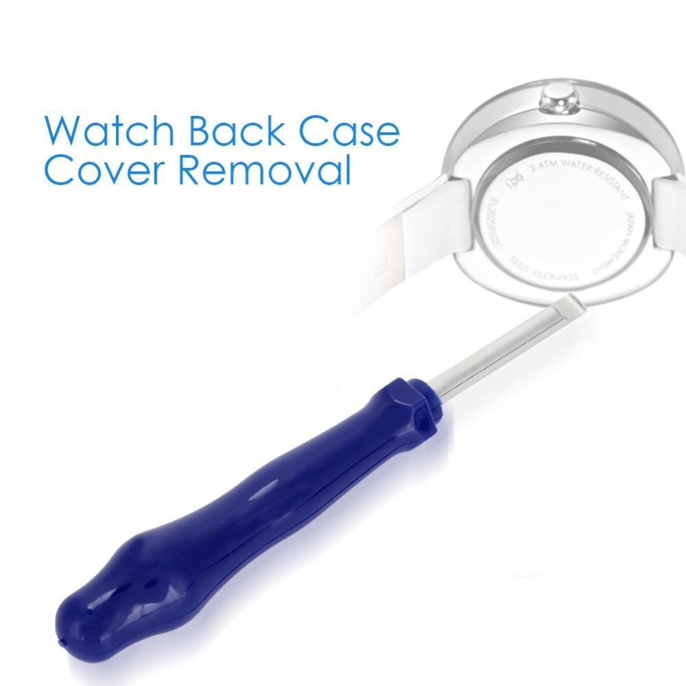 Length 12.7cm Watch Back Cover Remover Tool Small jewelry repair shop tool matching Dark Blue