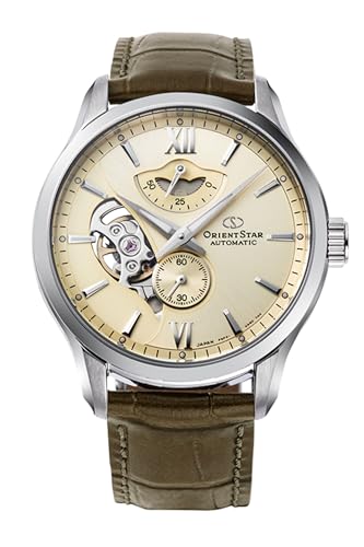 [ORIENT STAR Automatic wristwatch Layered skeleton Mechanical, made in Japan, with 2-year Japanes...