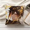 Game Genshin Impact Zhongli Pillow Cover Sofa Cushion Cover Home Room Decoration Children Gift