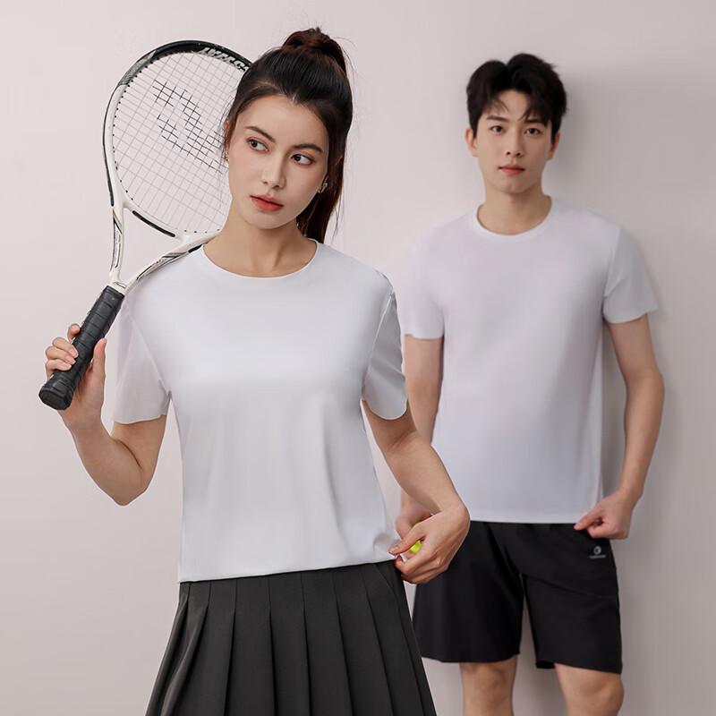 Tluoman Ultra Cool Sun Protection Seamless Round Neck T-Shirt