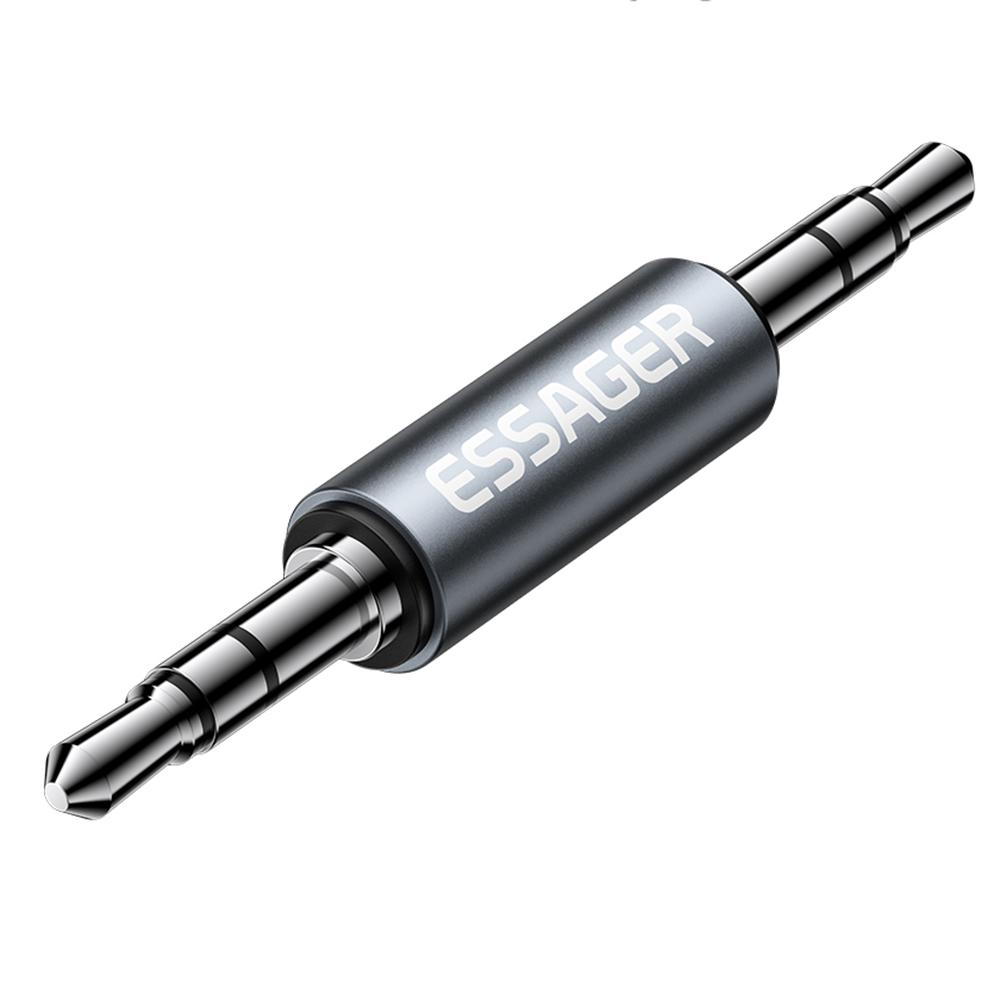 

ESSAGER 3.5mm Male to Male Audio Adapter Connector Stereo Sound Extension Cable A