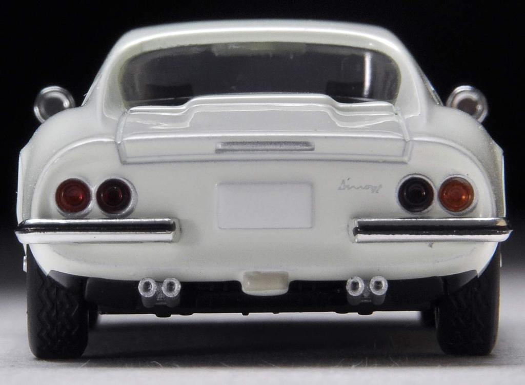 Tomica Limited Vintage TLV Dino 246gt White Finished Product 1/64