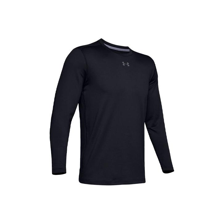 Under Armour Cold Gear Training Crew Sweatshirt Men Sweatshirt Black 1310989-001