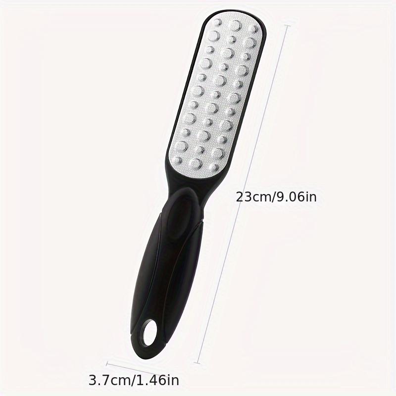 1pc Stainless Steel Foot File Double-Sided Foot Rasp Callus Remover Professional Pedicure Tools Foot Scrubber Dead Skin Remover