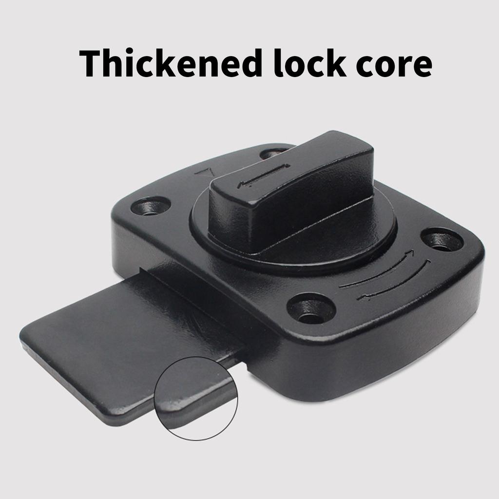 Metal Rotating Bolt Latches Multipurpose Rotating Bolt Latches for Enhances Door Security Suitable for Pets & Home Use