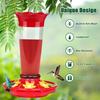 with Hook Hummingbird Feeder Suspended Bird Feeder New Red Nectar Feeder  Outdoor Hanging