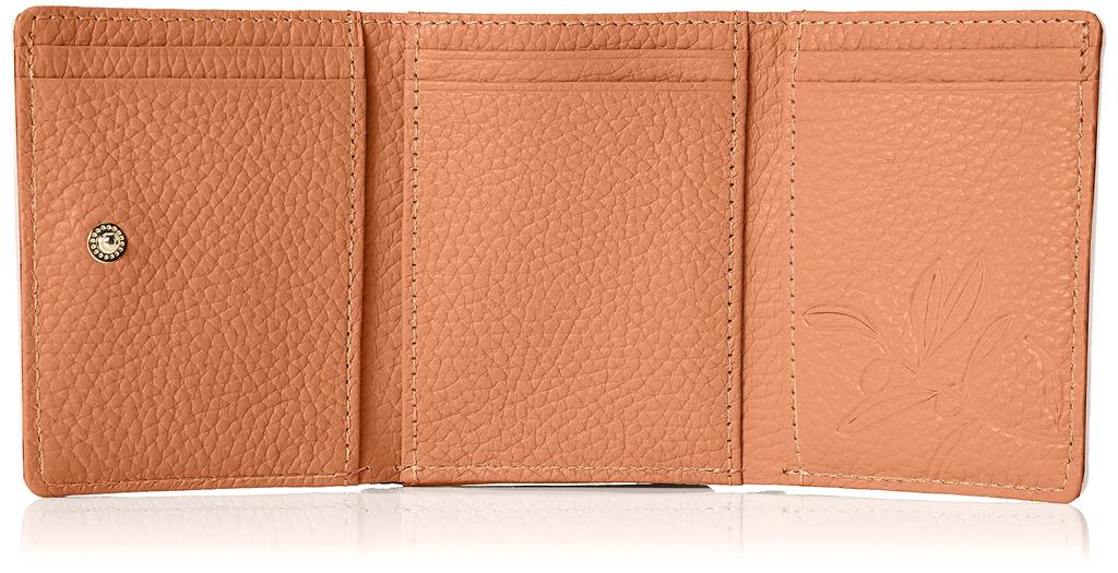 Natural Beauty Selene Women's Tri-fold Mini Wallet, Ivory