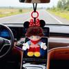 Car Plush Ornament LABUBU DIMOO WORLD Series Vinyl Face Original Blind Box Toys Action Anime Figure Doll  Christmas Gift  Air Outlet Ornament