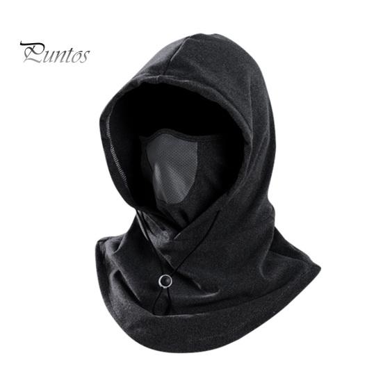 

Велосипедный головной убор с передней крышкой, ветрозащитный, солнцезащитный, с завязками, пылезащитный, с полной защитой, вязаная шапка унисекс для кемпинга, путешествий в пустыне темно-серого