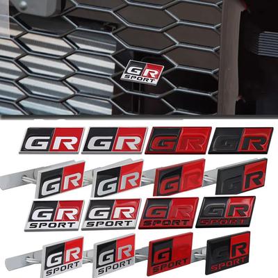 Auto Front Kühlergrill Abzeichen Emblem für Toyota GR Sport Yaris 86 Hilux Supra C- HR Rav4 Aqua Auris Camry Prado Corolla Avensis HH0