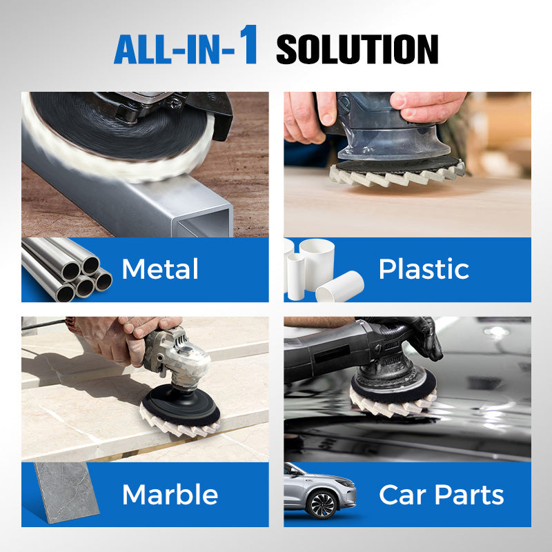 115/125mm Wool Felt Polishing Pad Sturdy Angle Grinder Polishing Disc for Metal Ceramic Marble Polishing Wheel Grinding Tool 1pc