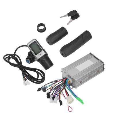Electric Bicycle Controller Kit 36V 48V 500W Brushless Motor Controller LCD Display Speed Control Throttle Grip Kit