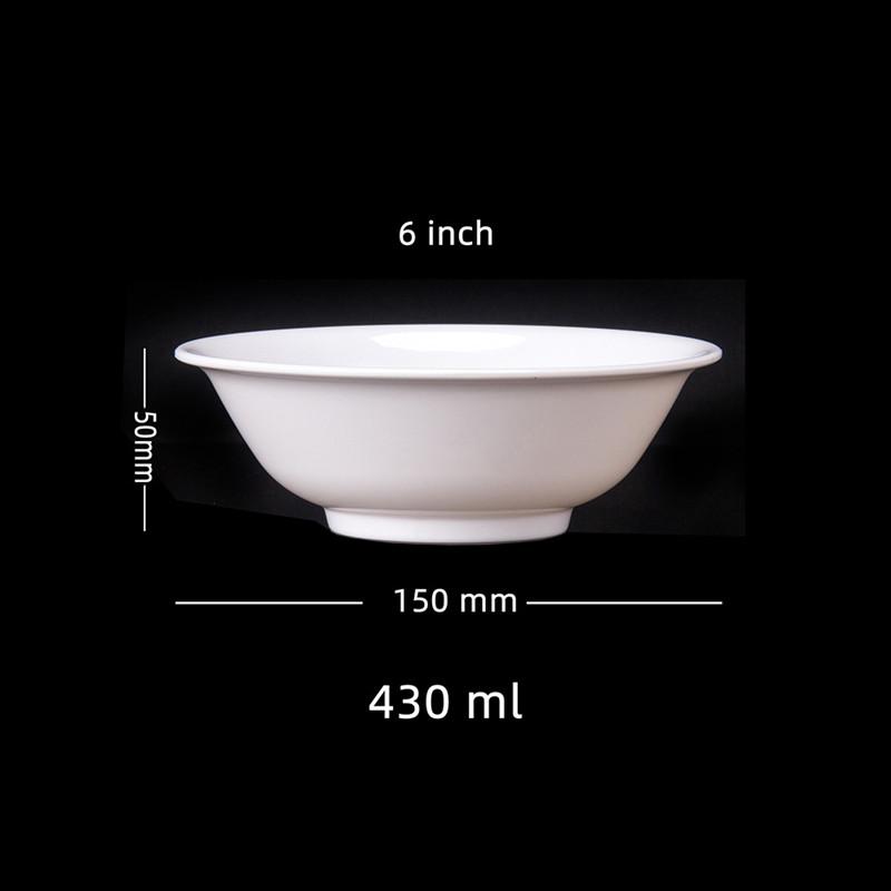 

4 размера, круглые меламиновые миски для риса, ресторанные яркие суповые салатницы, подносы для тарелок на завтрак, контейнеры для каши и лапши оптом