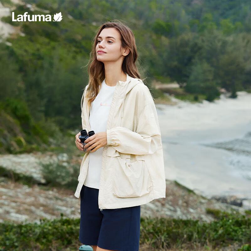 Lafuma Women's Outdoor UV Protection Water-Repellent Loose Hooded Jacket LFJA4BP64