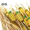 100 Pcs Food Picks Disposable Bamboo No Harm Cactus Shape Salad Sticks for Banquet