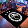 Tappeto Olympiacos F.C. per Soggiorno Camera da Letto Casa Decorazione Divano, Tappetino Antiscivolo per Giochi Bambini