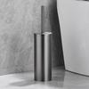 Stainless Steel Bathroom Toilet Brush Holder Accessories Black Toilet Brush Wall Mounted WC Cleaner Brush FR07