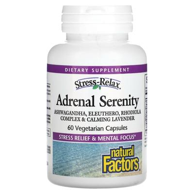 Stress Relief, Adrenal Stability, 60 Veggie Capsules