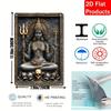 VintageKaliAlumSign Vintage Indian Goddess Kali Square Aluminum Sign - Decorative Wall Poster, Perfect for Bar/Restaurant