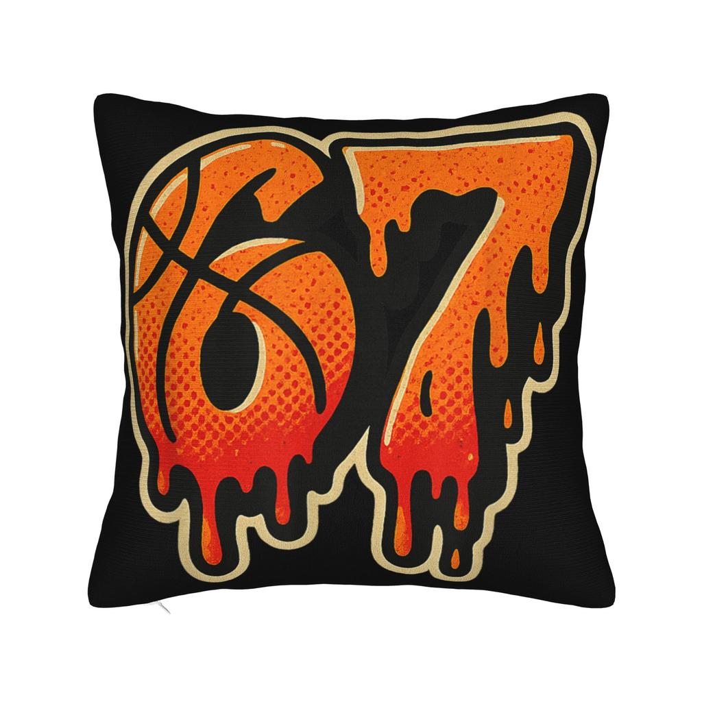 Pillow Cover Six Seven Bruh 67 Funny Saint Patricks 6 7 Meme Cute Funny Pillow Case For Sofa Home Decor Pillowcases