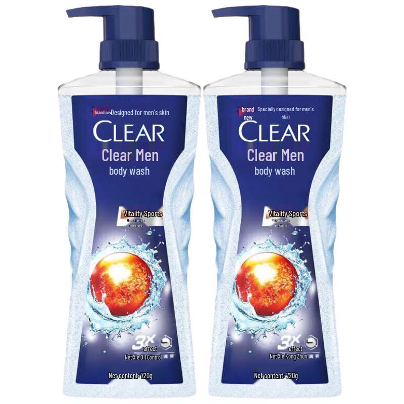 Clear Men Balance Oil Control Active Sport Shower Gel