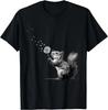 Squirrel T-Shirt Wildlife Forest Animal Portrait Nature Squirrel Lover Graphic