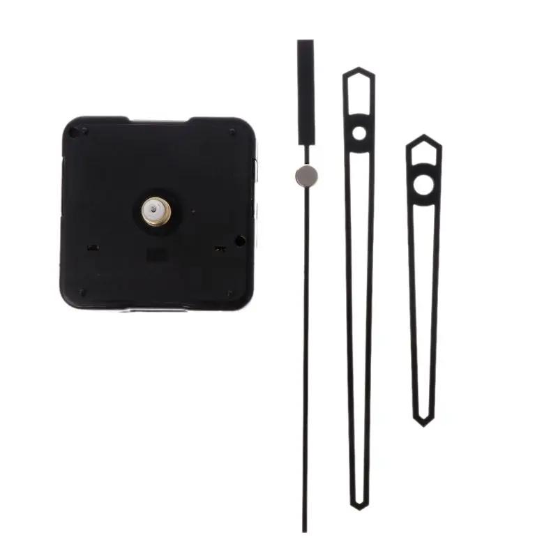 DIY Clock Movement Mechanism Non Ticking DIY Wall Clock Mechanisms with Hands Set for Repair Parts Replacement