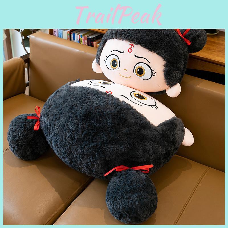 Ne 2 Zha Plush Toy Cute Cartoon Girl Sofa Decoration Soft Cushion Doll Gift