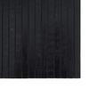Rectangular Rug Black 60 x 100 cm Bamboo